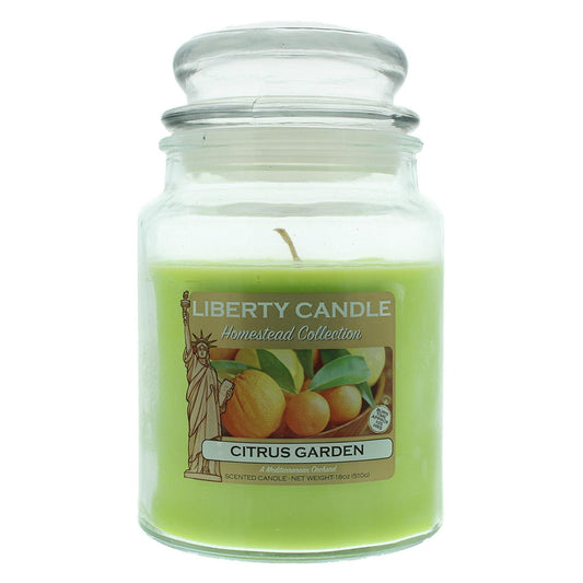 Liberty Candle, Homestead Collection Citrus Garden, Citrus Garden, Scented Candle, 510 g