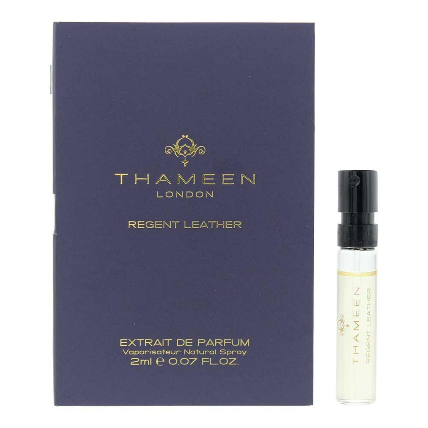 Thameen London, Regent Leather, Extract de parfum, Unisex, 2 ml Flacon