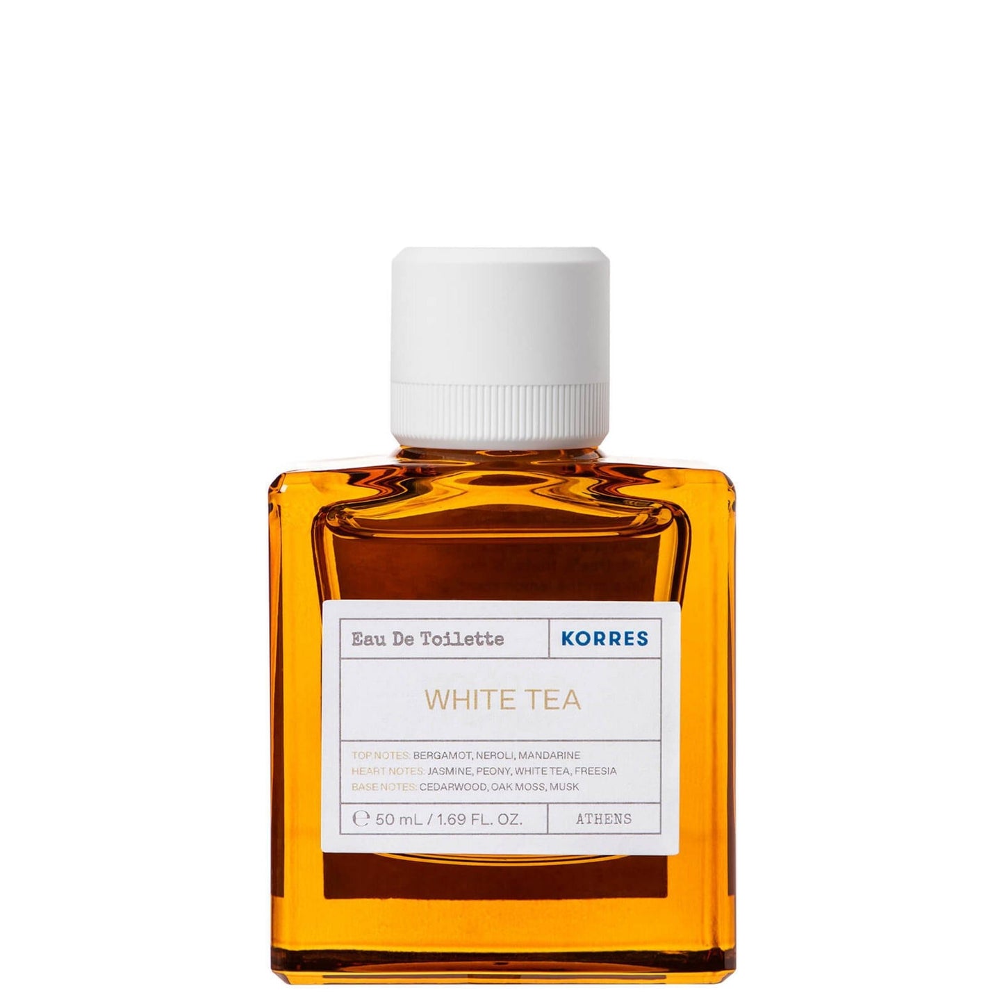 Korres, White Tea, Apa de toaleta, Unisex, 50 ml