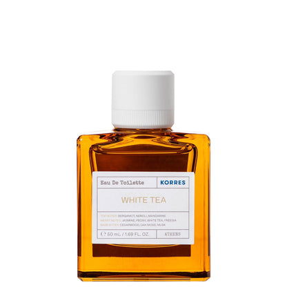 Korres, White Tea, Apa de toaleta, Unisex, 50 ml