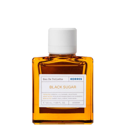 Korres, Black Sugar, Apă de toaletă, Unisex, 50 ml