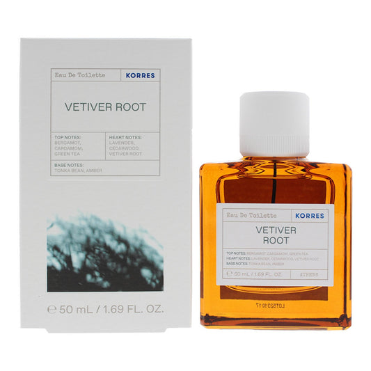 Korres, Vetiver Root, Apă de toaletă, Unisex, 50 ml