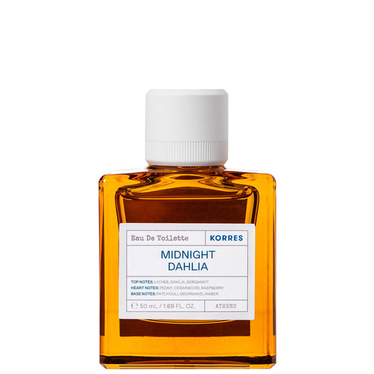 Korres, Midnight Dahlia, Apa de toaleta, Unisex, 50 ml