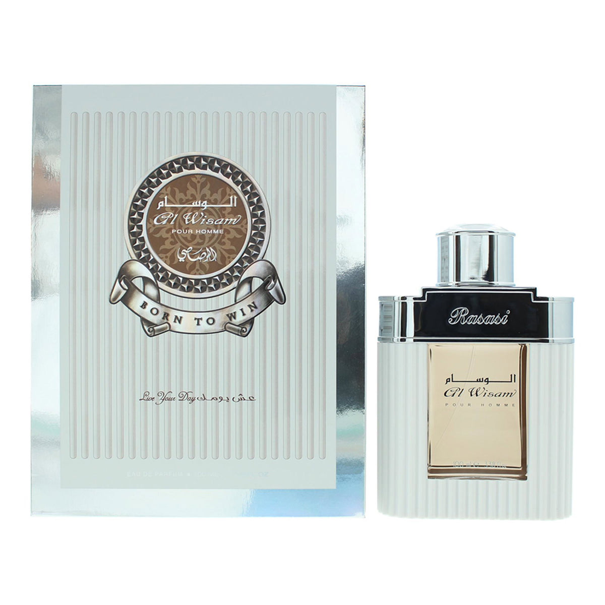 Rasasi, Al Wisam Day, Apă de parfum, Pentru bărbați, 100 ml