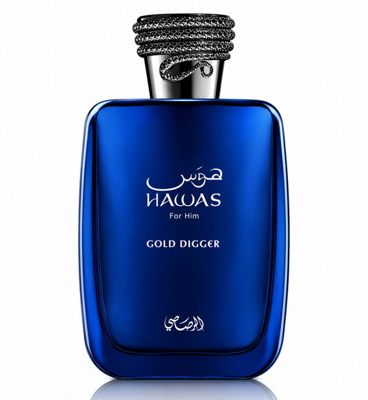 Rasasi, Hawas Gold Digger, Eau De Parfum, For Men, 100 ml
