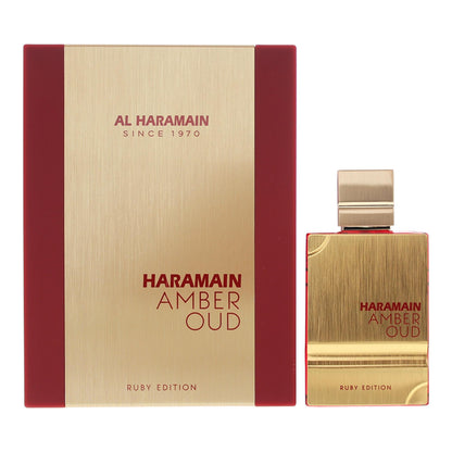 Al Haramain, Amber Oud Ruby Edition, Apa de parfum, Unisex, 60 ml
