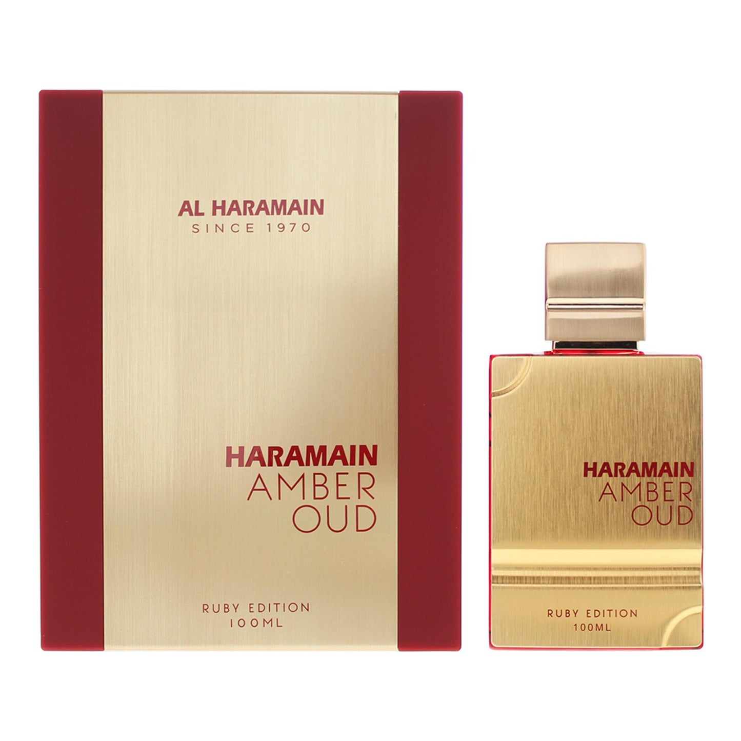 Al Haramain, Amber Oud Ruby Edition, Apă de parfum, Unisex, 100 ml