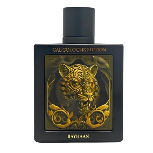 Rayhaan, Tiger Cal Cologne Edition, Apa de parfum, Barbati, 100 ml