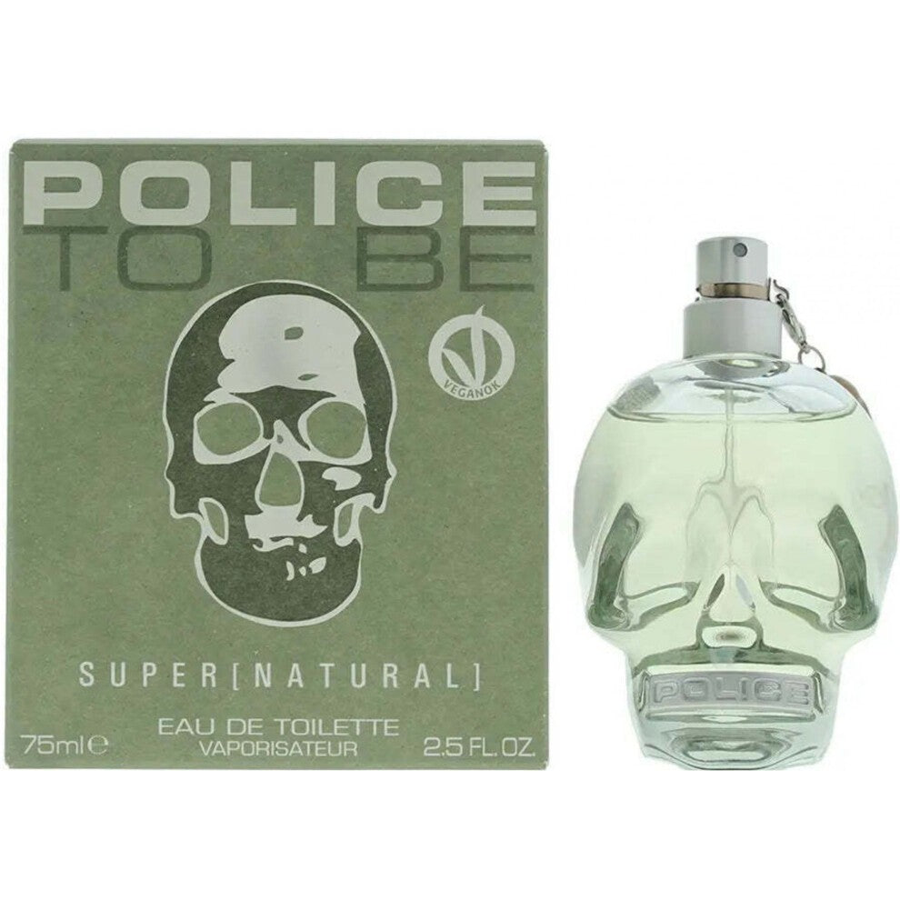 Police, To Be Super Natural, Apa de toaleta, Unisex, 75 ml
