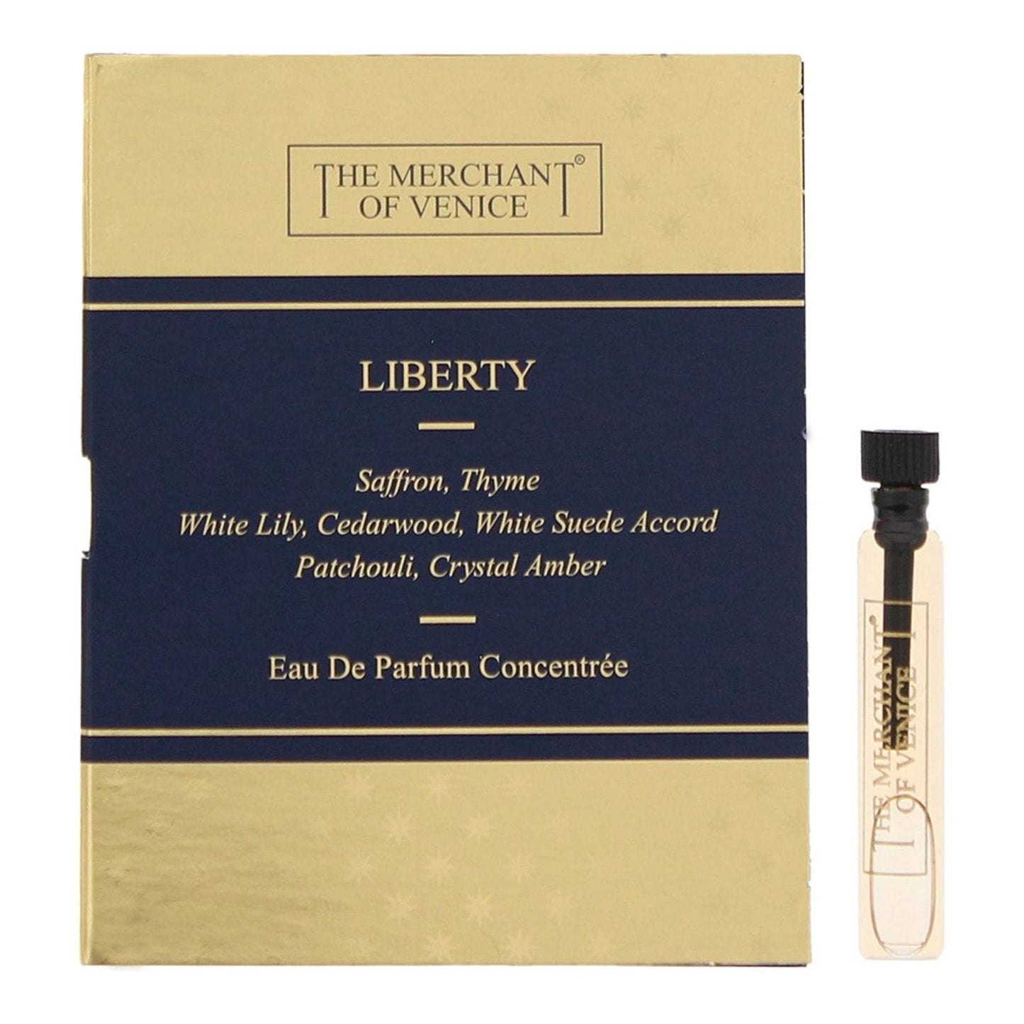 The Merchant Of Venice, Liberty, Apă de parfum, Unisex, 2 ml Flacon