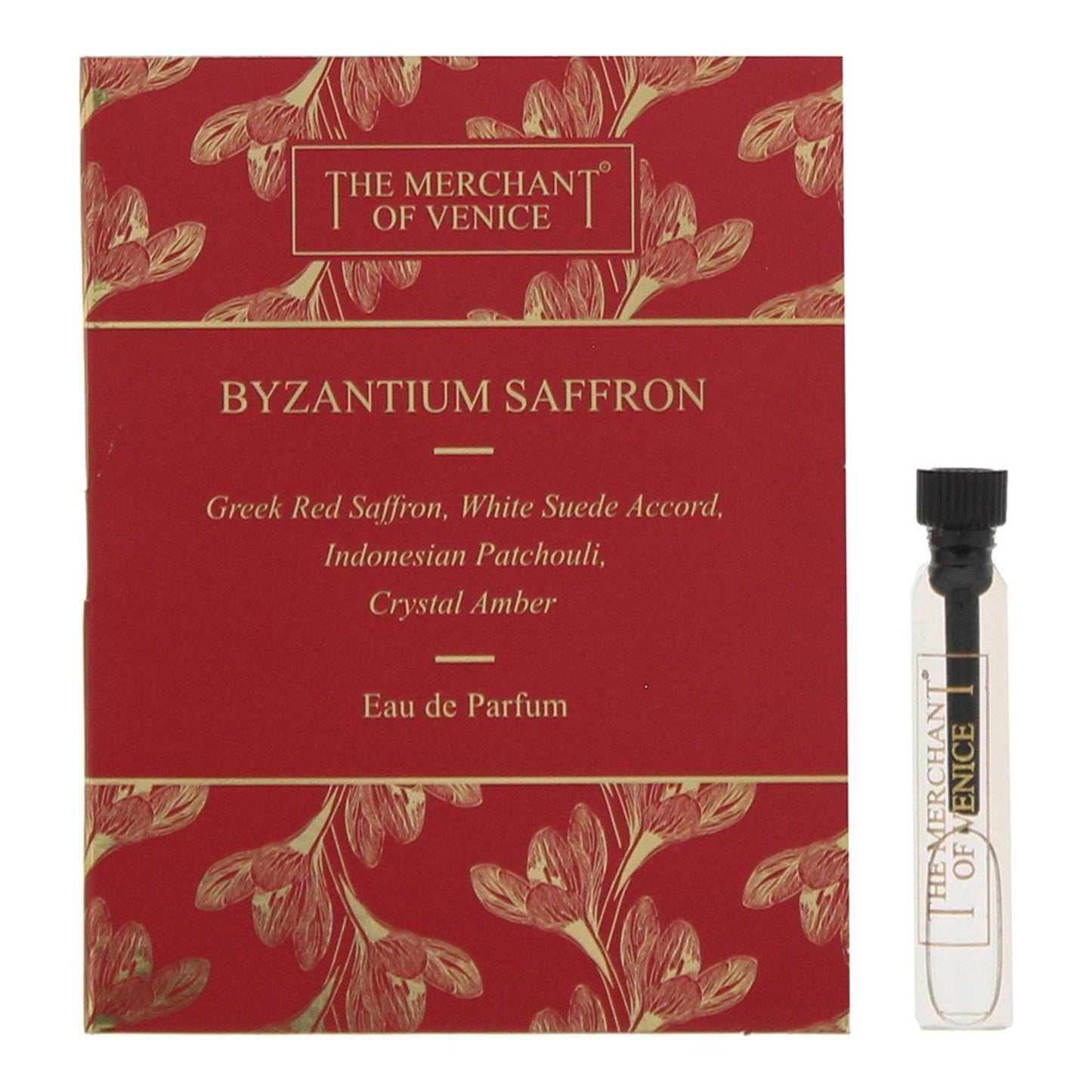 The Merchant Of Venice, Byzantium Saffron, Apă de parfum, Unisex, 2 ml Flacon