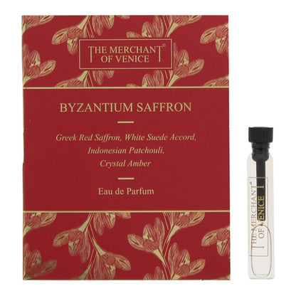 The Merchant Of Venice, Byzantium Saffron, Apă de parfum, Unisex, 2 ml Flacon