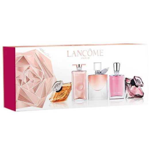 Set Lancome: Tresor, Eau De Parfum, For Femei, 7.5 ml *Miniature + Idole, Eau De Parfum, For Femei, 5 ml *Miniature + La Vie Est Belle, Eau De Parfum, For Femei, 4 ml *Miniature + Miracle, Eau De Parfum, For Femei, 5 ml *Miniature + La Nuit Tresor, Eau...