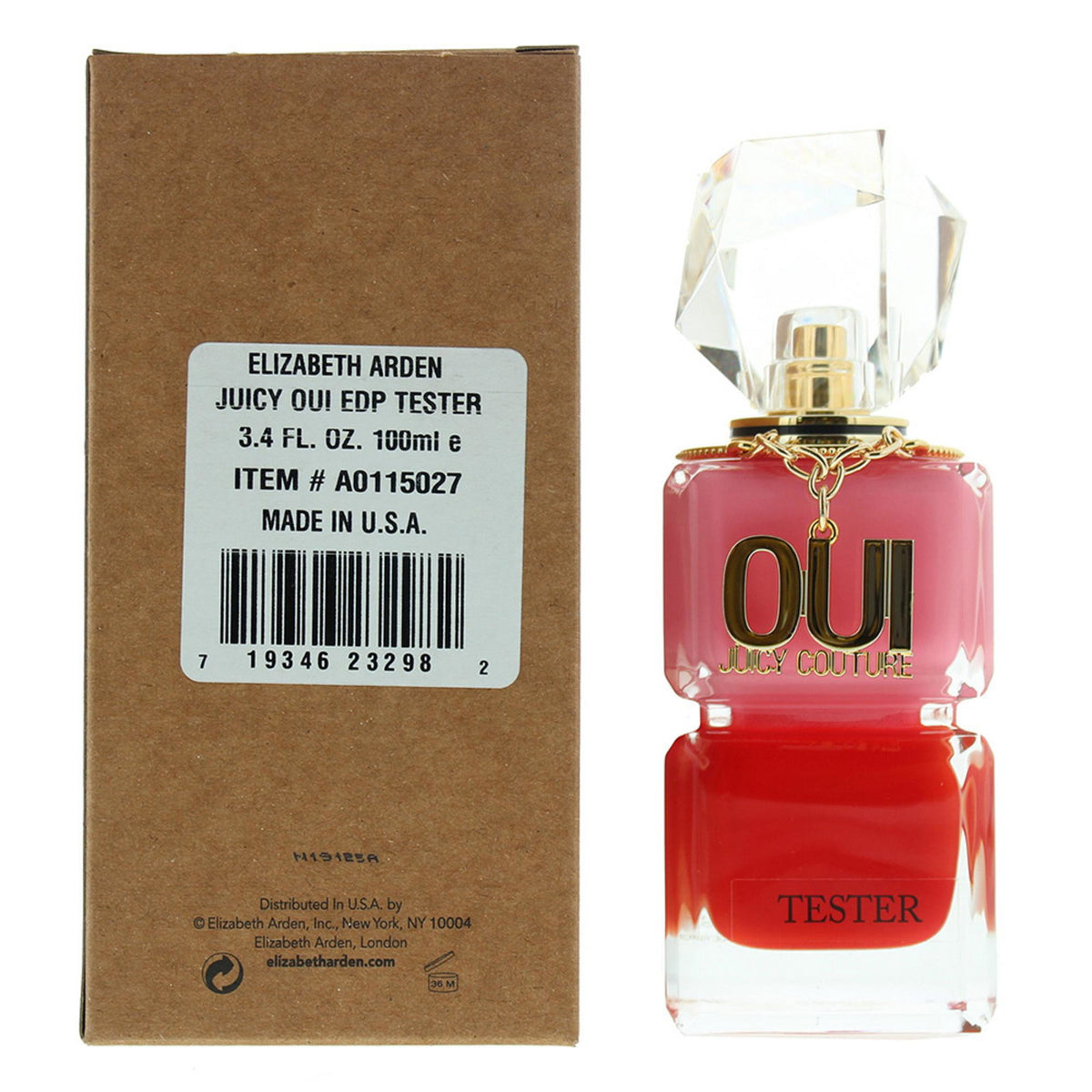 Juicy Couture, Oui, Apă de parfum, Pentru femei, 100 ml *Tester