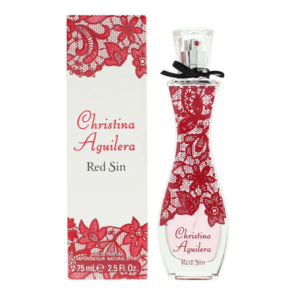Christina Aguilera, Red Sin, Apa de parfum, Femei, 75 ml
