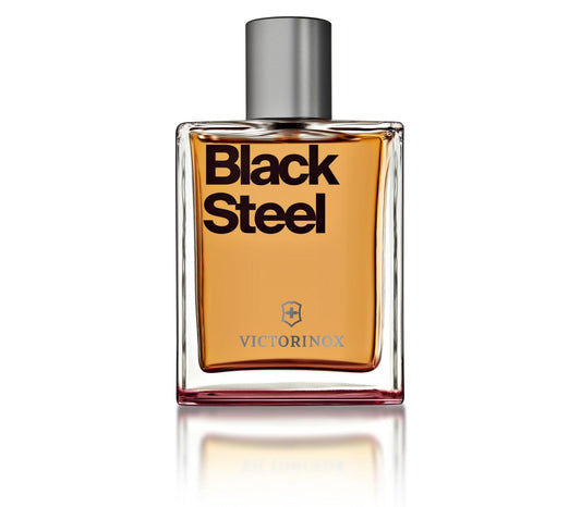 Victorinox Swiss Army, Black Steel, Apa de toaleta, Barbati, 100 ml