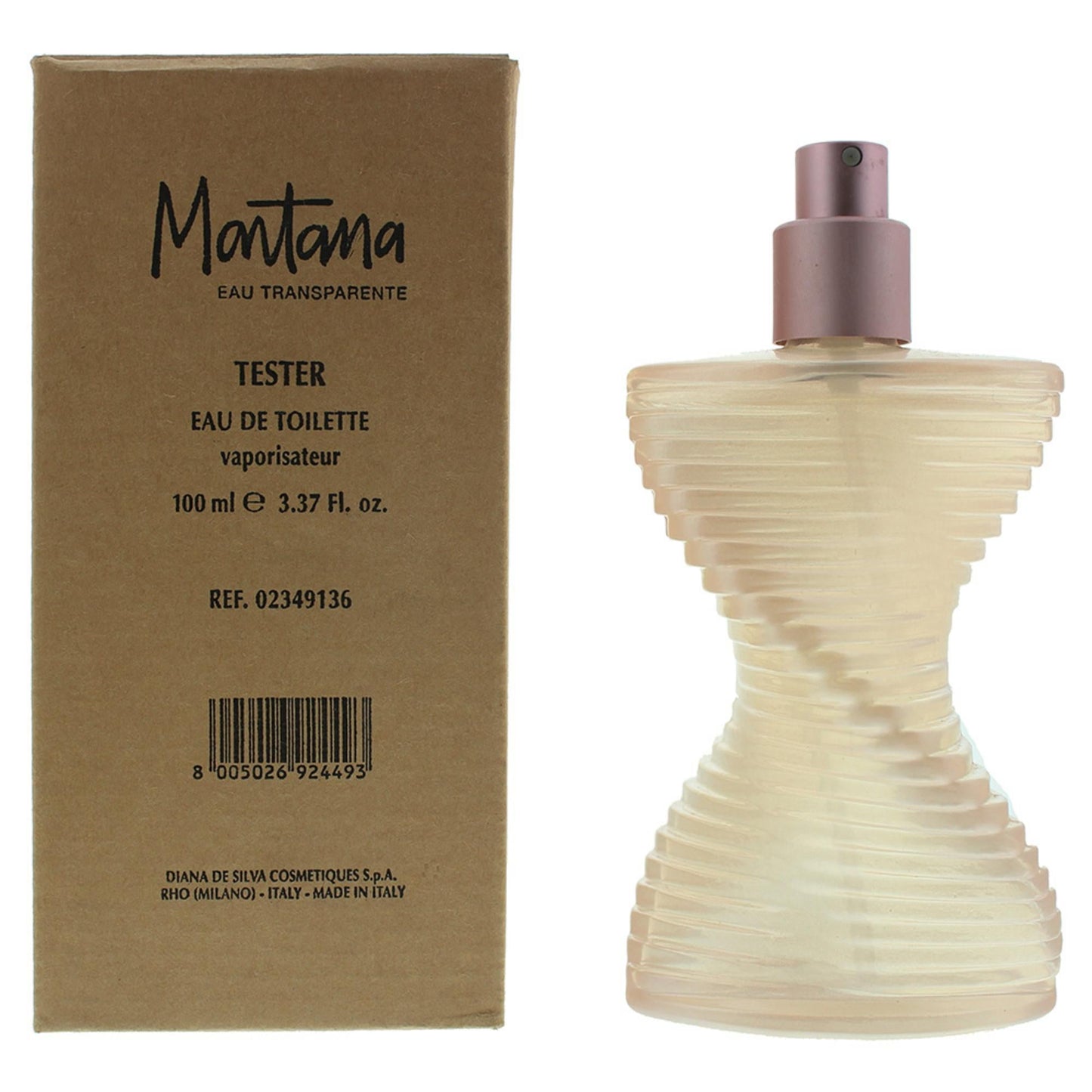 Montana, Eau Transparente, Apa de toaleta, Pentru femei, 100 ml *Tester