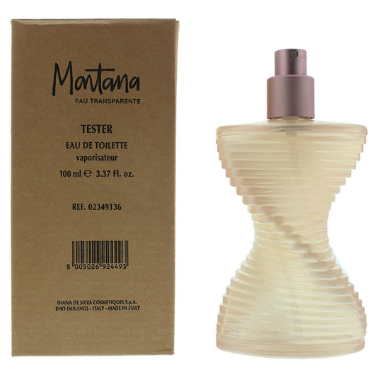 Montana, Eau Transparente, Apa de toaleta, Pentru femei, 100 ml *Tester