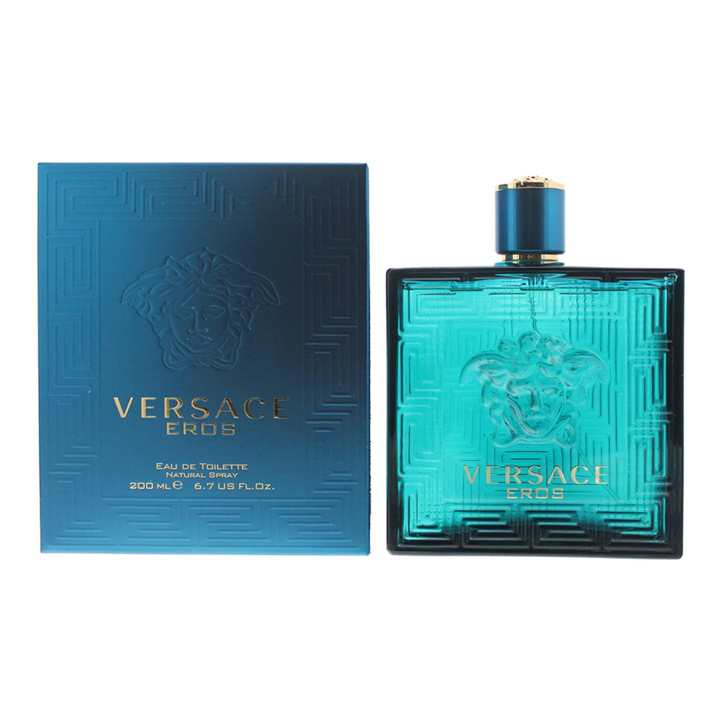 Versace, Eros, Apă de toaletă, Pentru bărbați, 200 ml