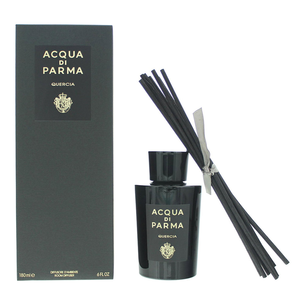Acqua di Parma, Quercia, Stuf, Chihlimbar picant, Difuzor de aromă cu bețișoare, 180 ml
