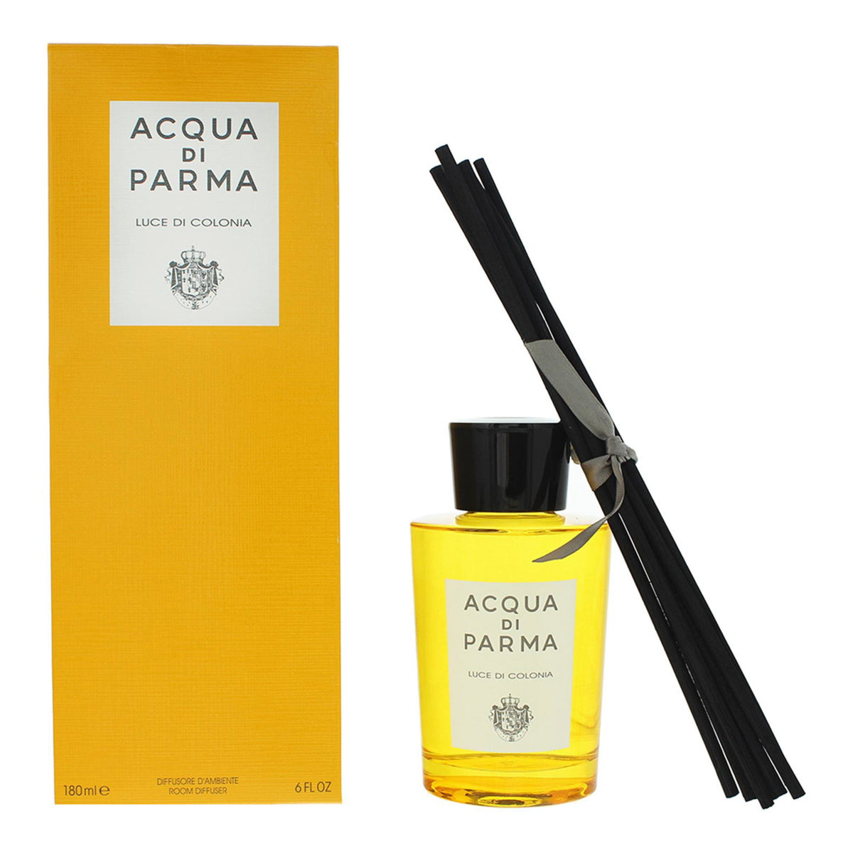 Acqua di Parma, Luce Di Colonia, Bețișoare parfumate, Citrice, Difuzor de aromă cu bețișoare, 180 ml