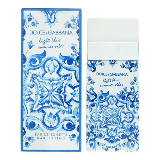Dolce & Gabbana, Light Blue Summer Vibes, Eau De Toilette, For Femei, 50 ml