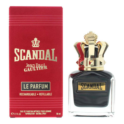 Jean Paul Gaultier, Scandal Le Parfum, Apă de parfum, Pentru bărbați, Reincărcabilă, 50 ml