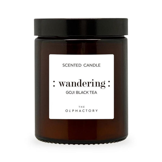 The Olphactory, Wandering Goji Black Tea, Goji, Scented Candle, 135 g