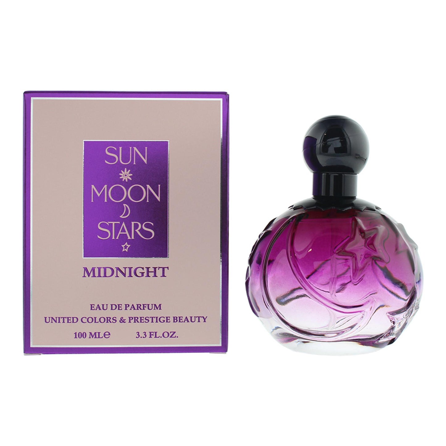 Benetton, Sun Moon Stars Midnight, Eau De Parfum, For Femei, 100 ml