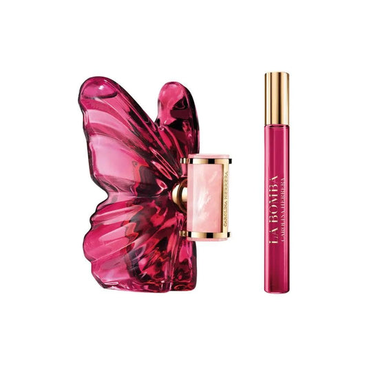 Set Carolina Herrera La Bomba Apa de Parfum 80ml + Apa de Parfum 10ml