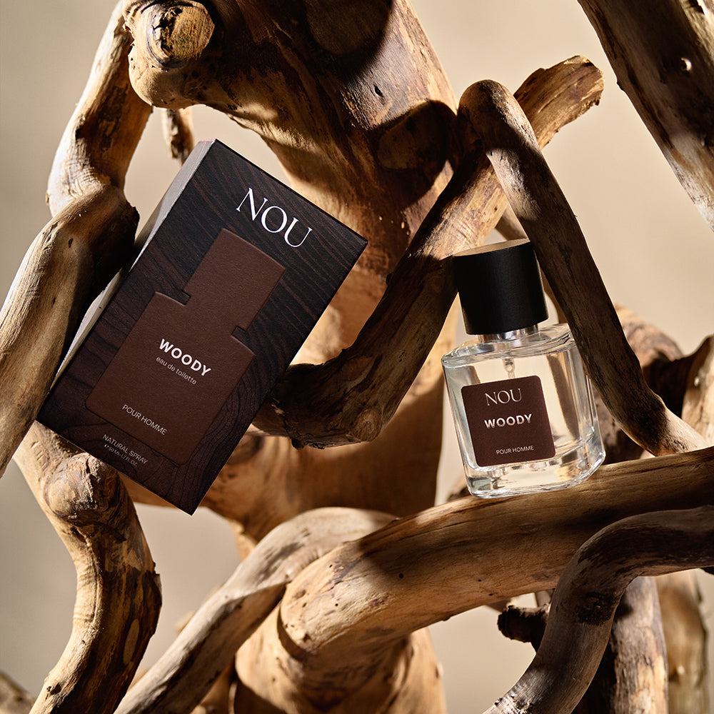 Apa de toaleta, NOU Woody, 50ml Barbati