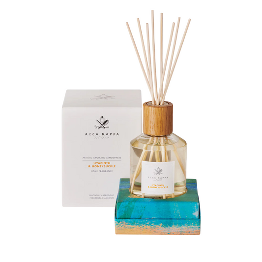 Acca Kappa, Hyacinth, Difuzor cu bețișoare, Hyacinth & Honeysuckle, Difuzor de aromă cu bețișoare, 250 ml