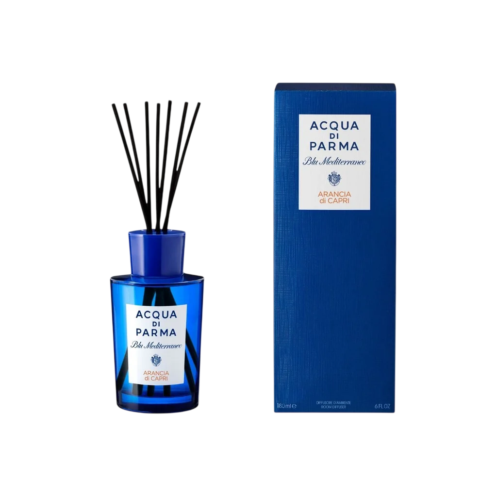 Acqua di Parma, Blu Mediterraneo Arancia di Capri, Bețișoare parfumate, Difuzor de aromă cu bețișoare, 180 ml