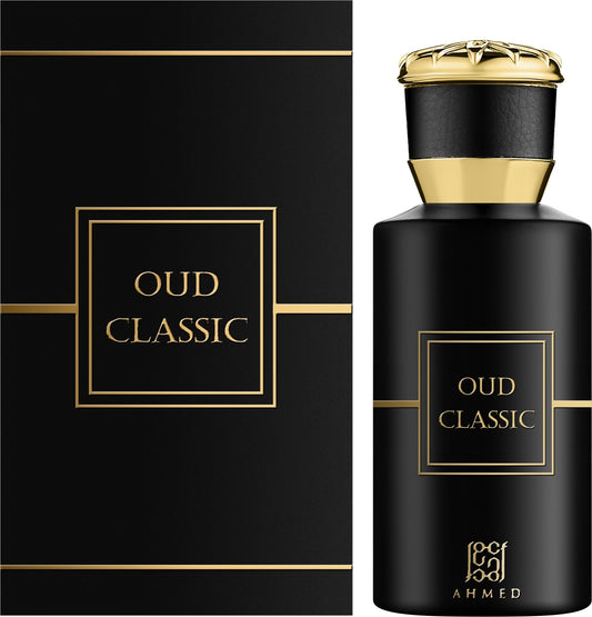 Ahmed Al Maghribi, Oud Classic, Apă de parfum, Unisex, 50 ml