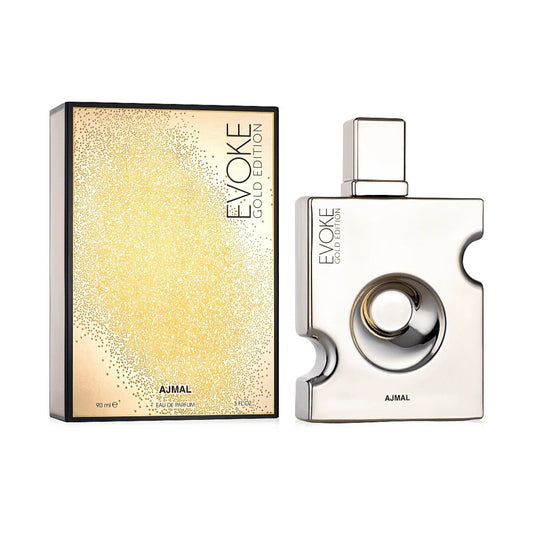 Ajmal, Evoke - Gold Edition, Apa de parfum, Barbati, 90 ml