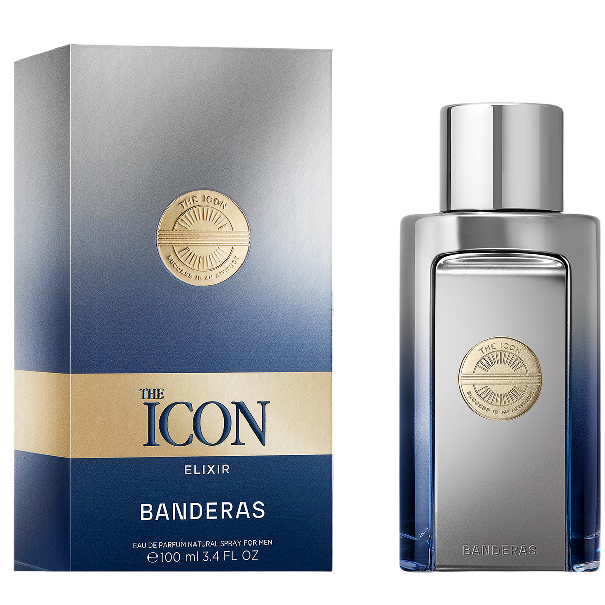 Antonio Banderas, The Icon Elixir, Apă de parfum, Pentru bărbați, 100 ml