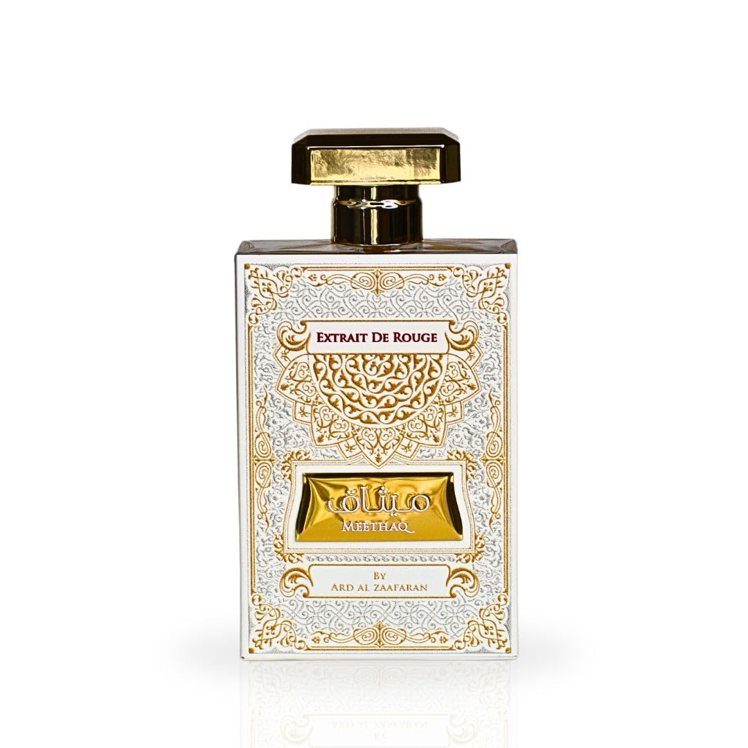 Ard Al Zaafaran, Meethaq Extrait De Rouge, Apa de parfum, Unisex, 100 ml