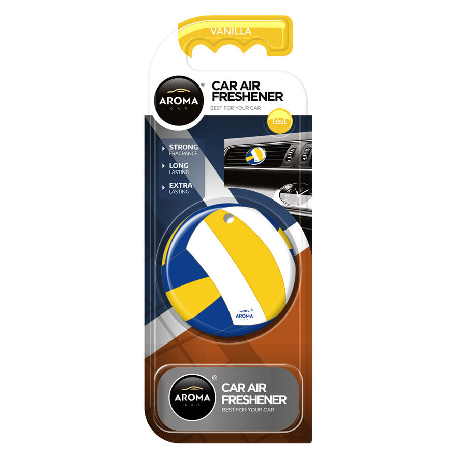 Aroma Car, Volley Ball, Vanilie, Odorizant de aer pentru mașină