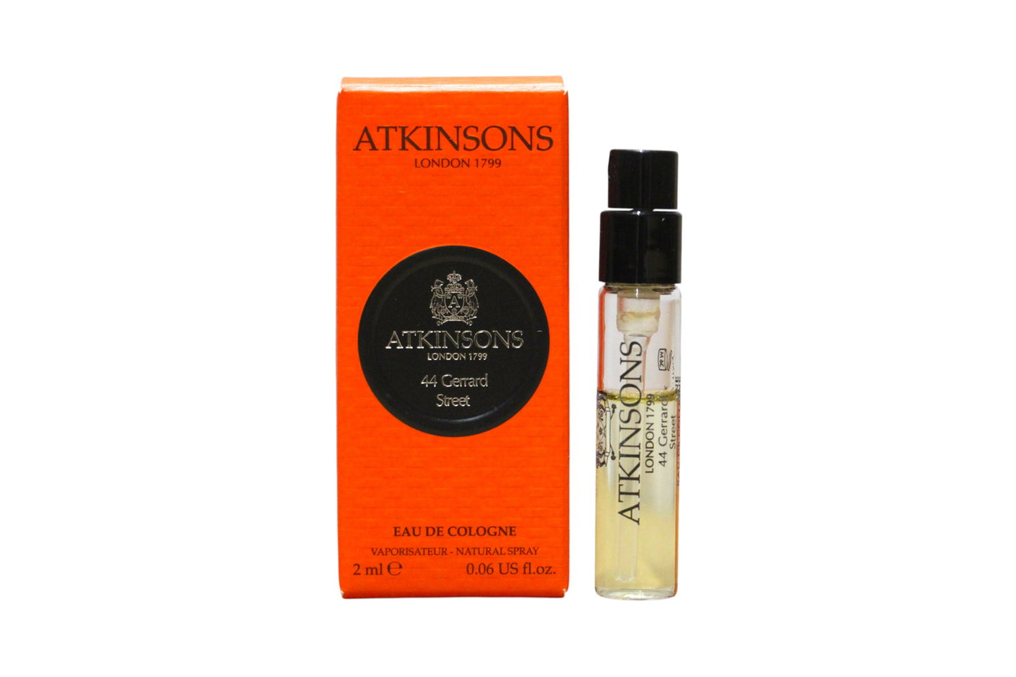 Atkinsons, 44 Gerrard Street, Apă de Colonie, Unisex, 2 ml Flacon
