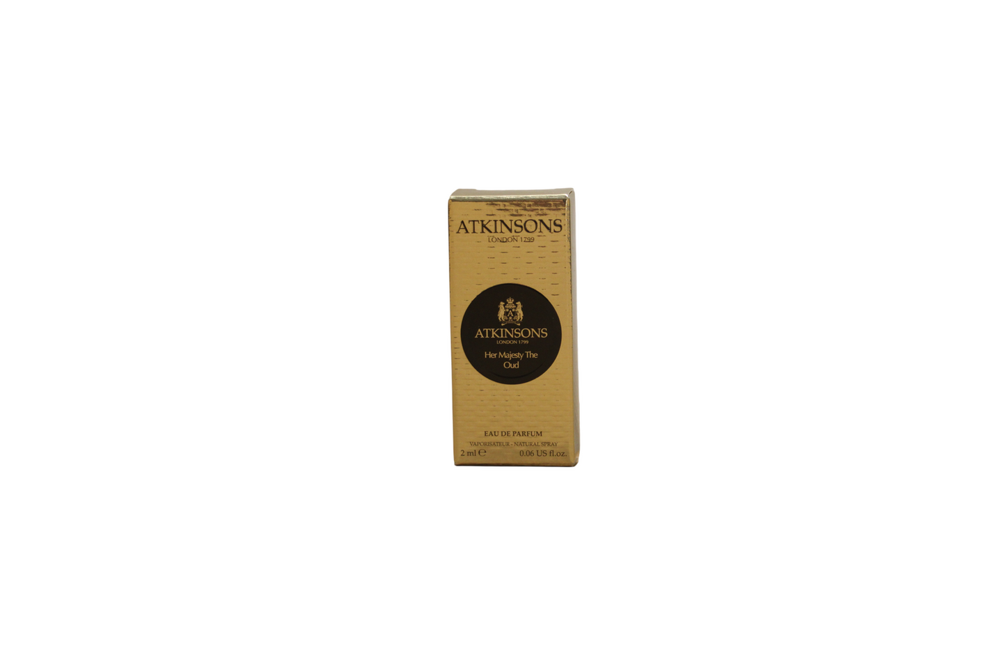 Atkinsons, Her Majesty The Oud, Apă de parfum, Pentru femei, 2 ml Flacon