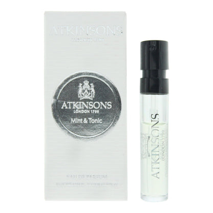 Atkinsons, Mint & Tonic, Apă de parfum, Unisex, 2 ml Flacon