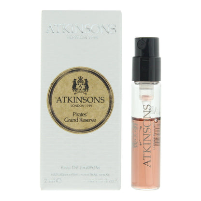Atkinsons, Pirates' Grand Reserve, Apă de parfum, Unisex, 2 ml Flacon
