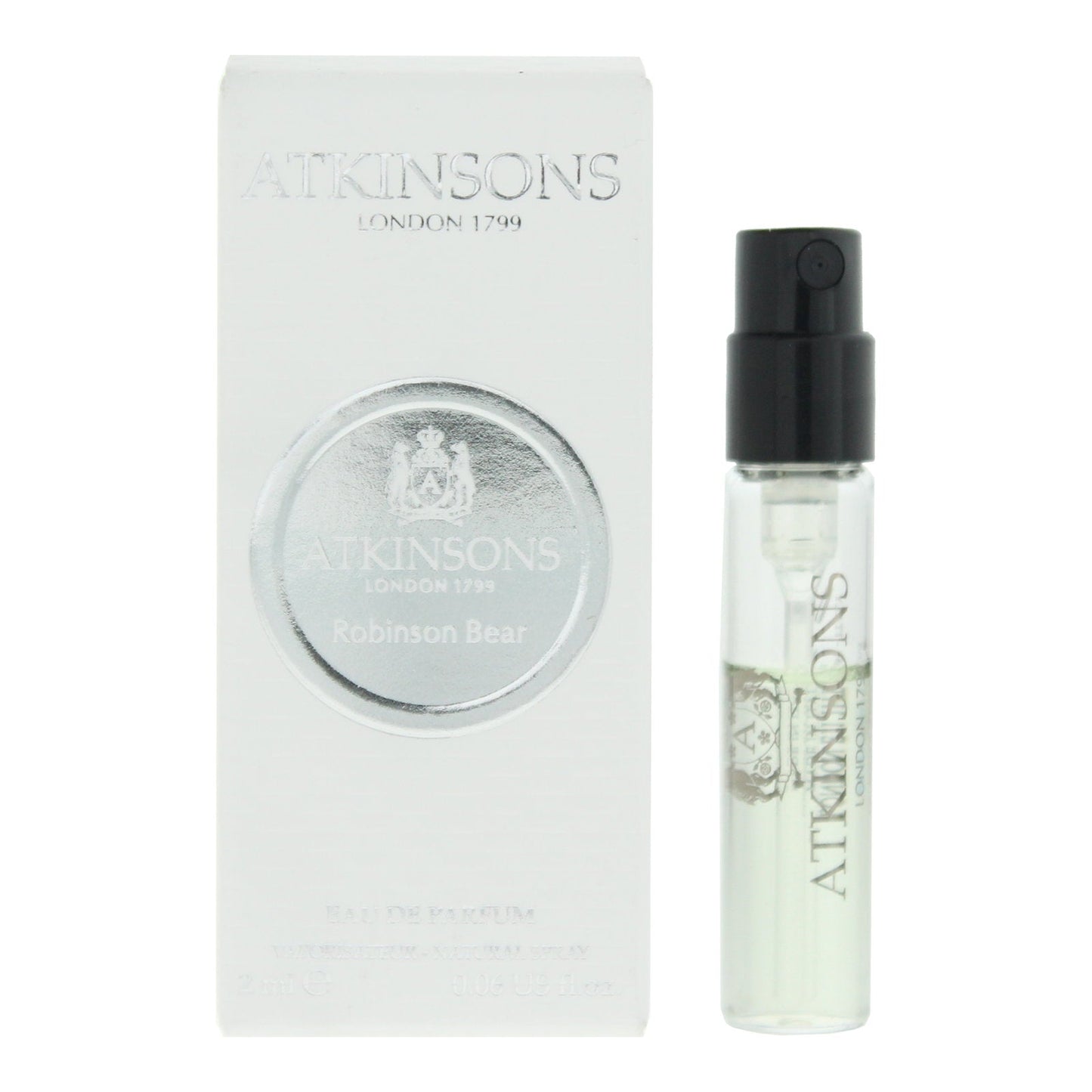 Atkinsons, Robinson Bear, Apă de parfum, Unisex, 2 ml Flacon