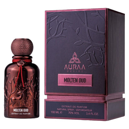 Auraa Desire, Molten Oud, Extract de parfum, Pentru bărbați, 100 ml