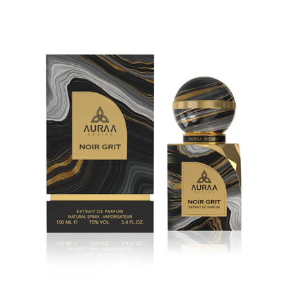 Auraa Desire, Noir Grit, Extract de parfum, Unisex, 100 ml