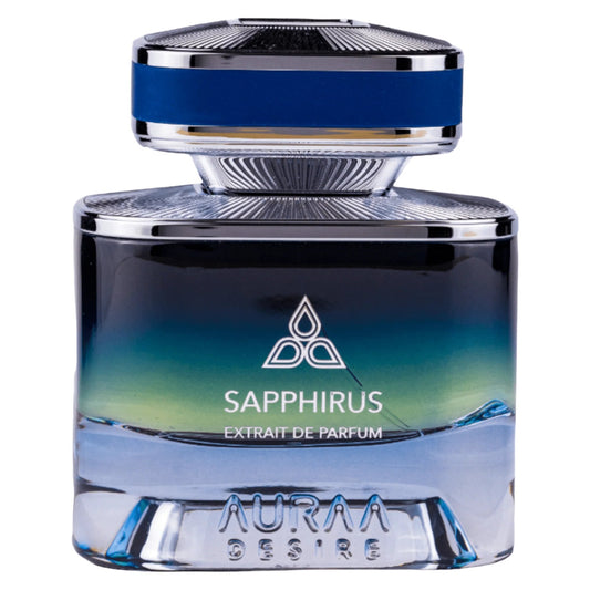 Auraa Desire, Sapphirus, Extract de parfum, Barbati, 100 ml