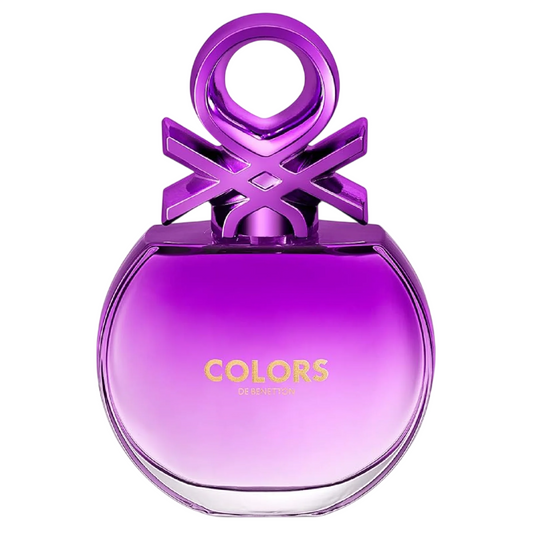 Benetton, Colors de Benetton Purple, Apa de toaleta, Femei, 80 ml