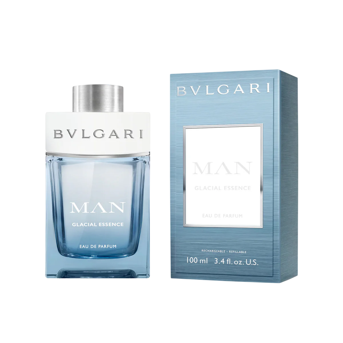 Bvlgari, Glacial Essence, Eau De Parfum, For Men, 100 ml
