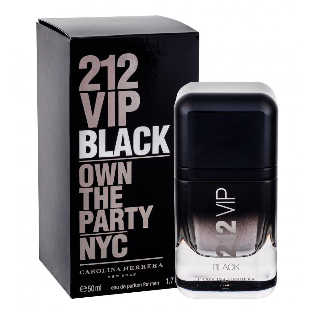 Carolina Herrera, 212 VIP Black, Apă de parfum, Pentru bărbați, 50 ml