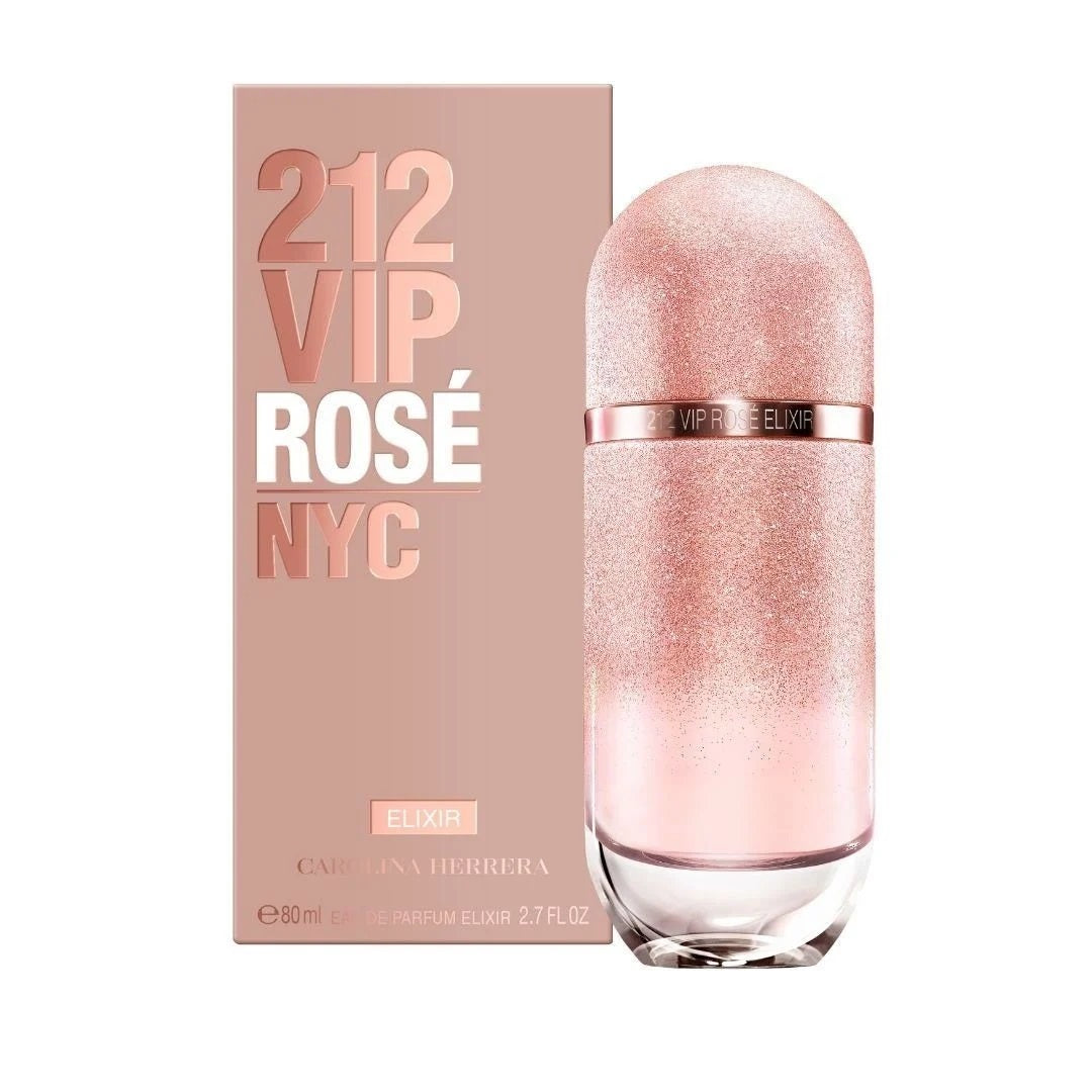 Carolina Herrera, 212 VIP Rose Elixir, Eau De Parfum, For Femei, 80 ml